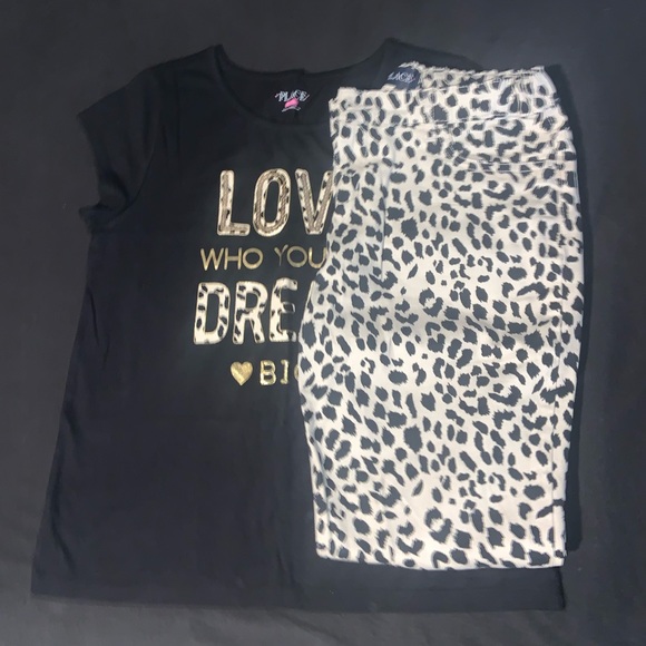 The Children’s Place Cheetah Print Set